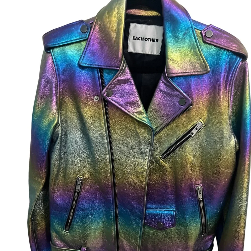 Each x Other Women’s Beautiful Printed Blazer Size Large - Picture 9 of 17